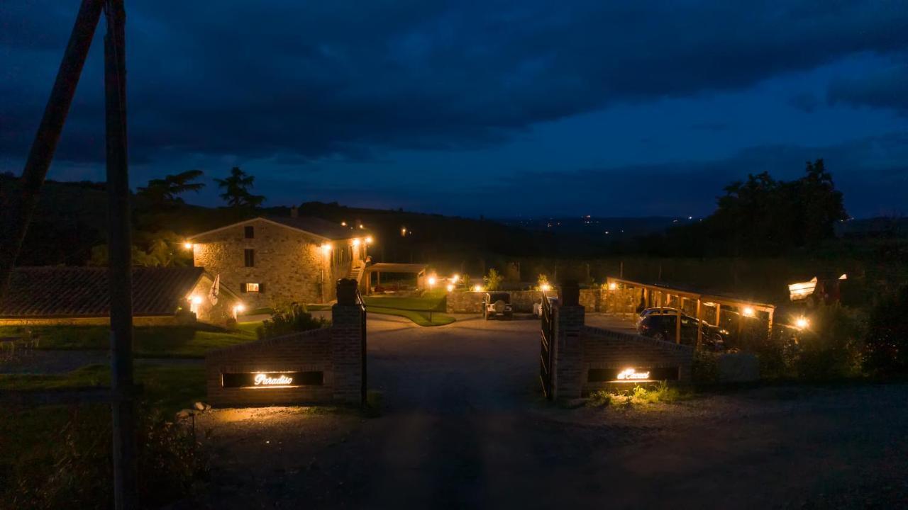 Wine Estate Rooms Paradiso Di Cacuci Montalcino Kültér fotó