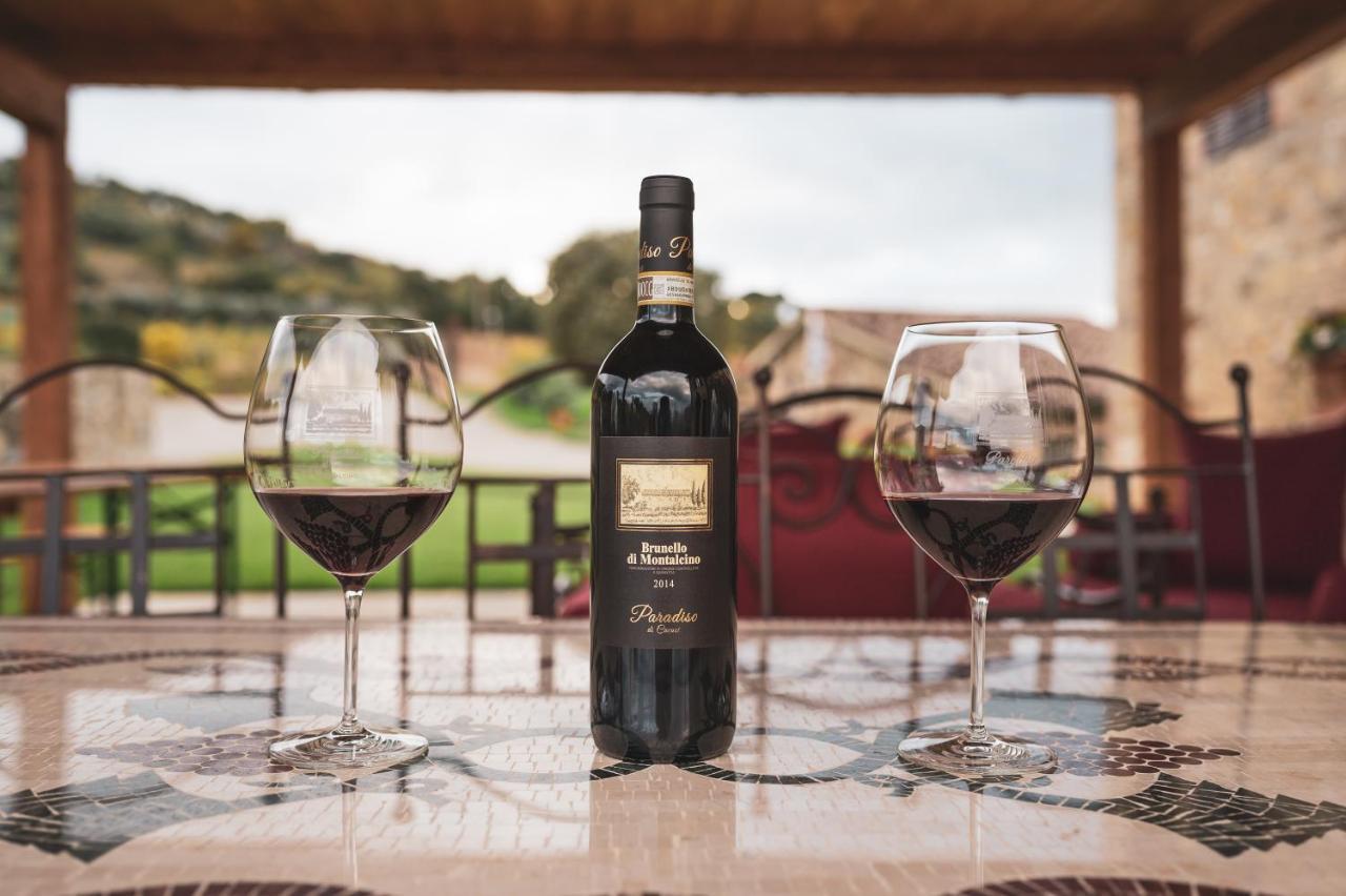 Wine Estate Rooms Paradiso Di Cacuci Montalcino Kültér fotó